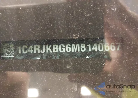 2021 Jeep Grand Cherokee L Limited 4X4 from USA, damaged, VIN 1C4RJKBG6M8140667